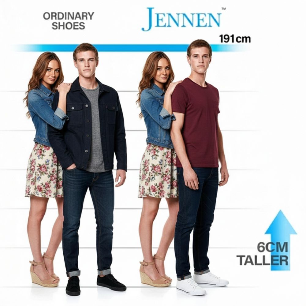 Mr. Bizet 6cm | 2.4 inches Taller Height Increasing Sneakers