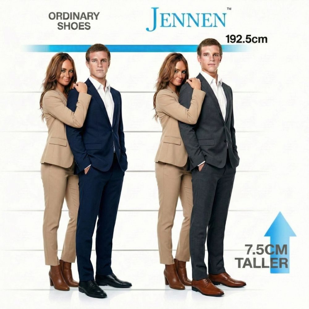 Mr. Bruch Brown 7.5cm | 3 inches Taller Formal Mens Height Lift Shoes