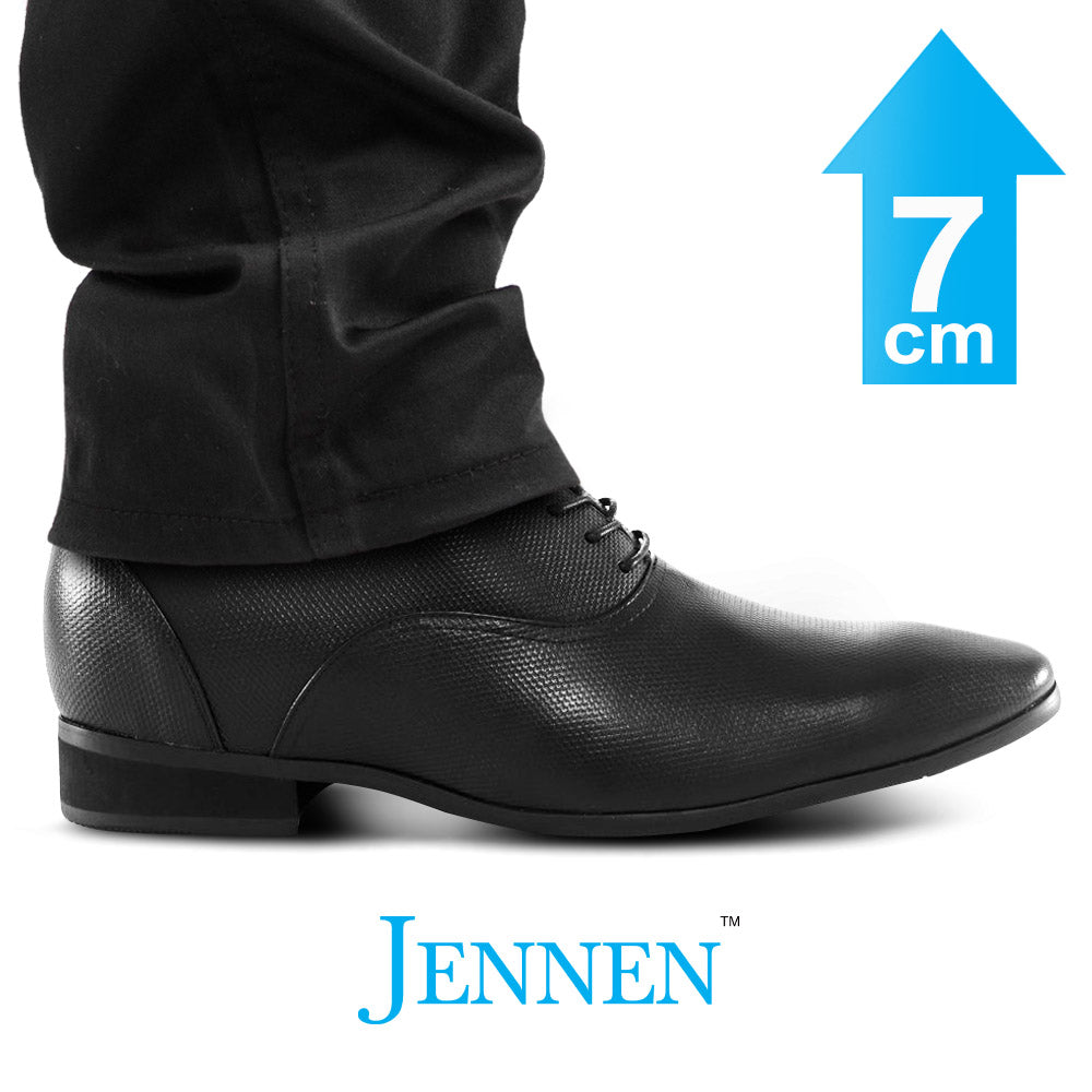 Mr. Chopin 7cm | 2.8 inches Taller Business Elevator Dress Shoes For Men
