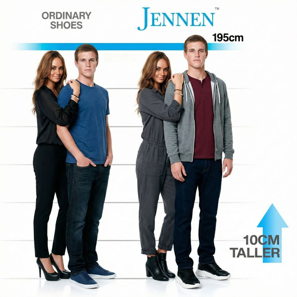 Mr. Coco Black 10cm | Next-Gen Height-Boosting Sneakers (4")