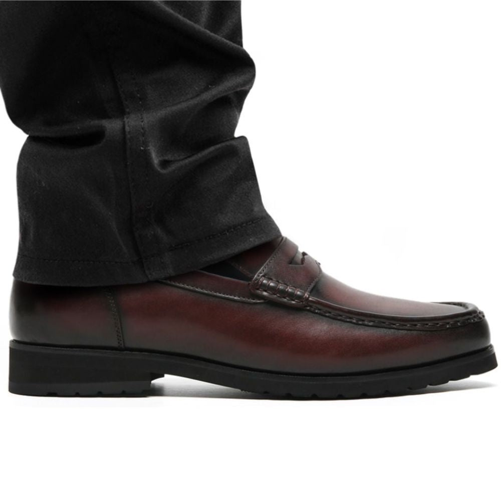 Mr. Dias Brown 6cm | 2.4 Inches Height Boost | Elevator Footwear for Elevator Shoes with Hidden Heels