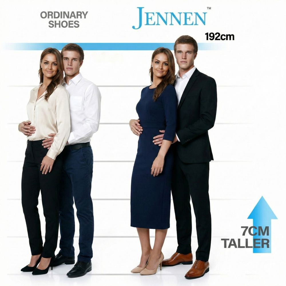 Mr. Dickens 7cm | 2.8 Inches Height Boost | Formal Height Increasing Shoes