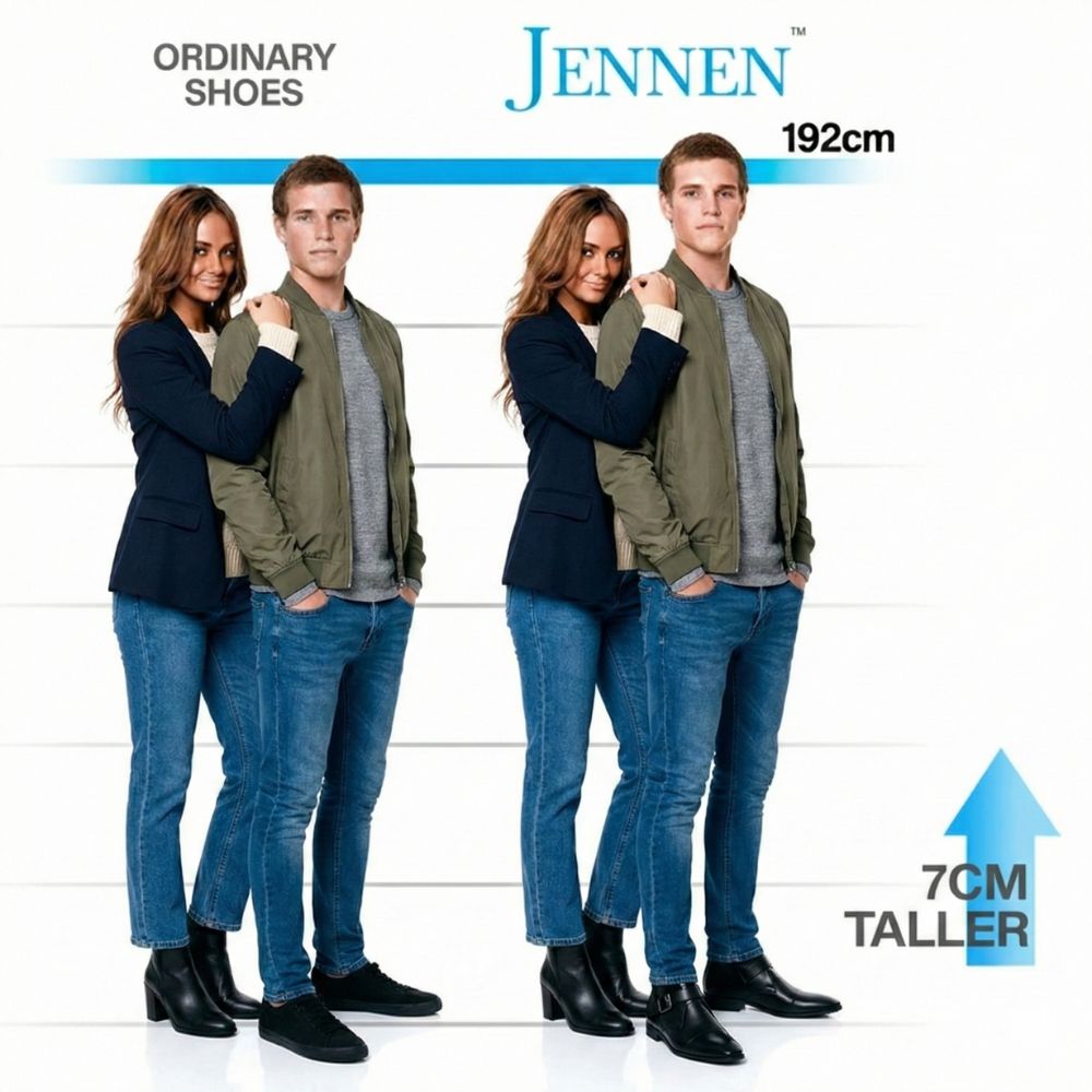 Mr. Epicurus 7cm | 2.8 Inches Height Boost | Sleek Height Increasing Boots