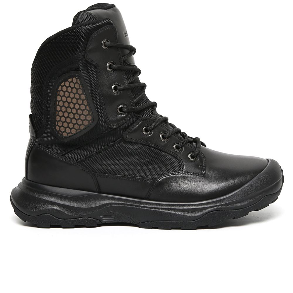 Mr. Goggins Black 8cm | Elite Elevated Tactical Boots (3.2")