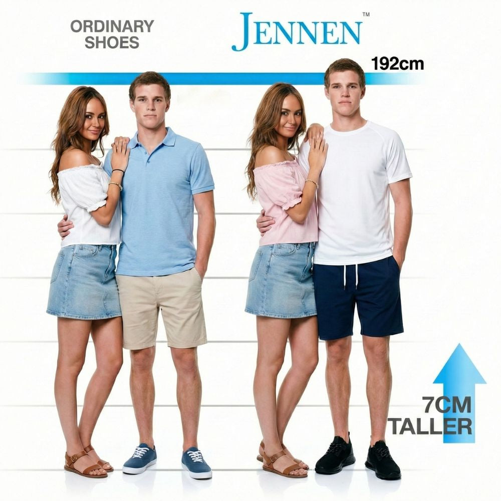 Mr. Kirk 7cm | 2.8 Inches Height Boost | Casual Elevator Sneakers