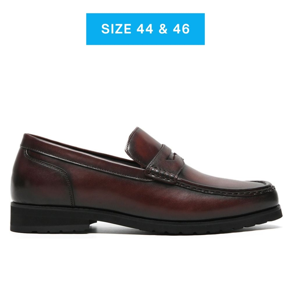 Mr. Dias Brown 6cm | 2.4 Inches Height Boost | Elevator Footwear for Elevator Shoes with Hidden Heels