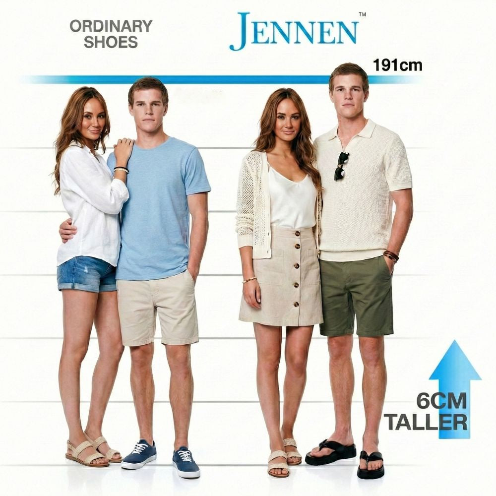 Mr. Newton 6cm | 2.4 Inches Height Boost | Elevator Slippers for Men