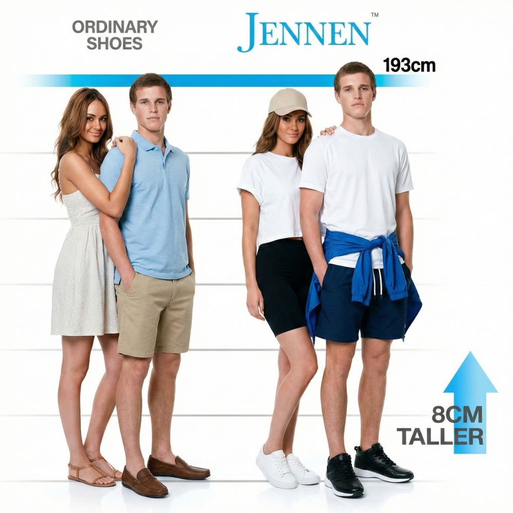 Mr. Pippen 8cm | 3.2 inches Taller Black High Top Leather Kicks