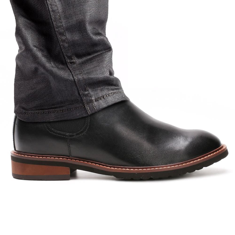 Mr. Tognetti Black | 7cm Height Increasing Elevator Boots