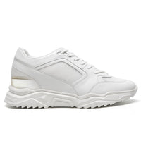 Mr. Coco White 10cm | Stylish Height-Boosting Casual Sneakers (4")