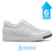 Mr. Nadal 6cm | 2.4 inches Taller White Classic Leather Sneakers