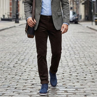 Mr. Kosmas | 8cm Taller - Suede Elevator Work Style Boots