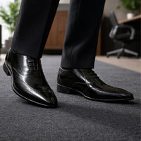 Mr. Aristotle 7cm | 2.8 inches Taller Patent Wedding Shoes Men