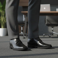 Mr. Rachmaninoff Black 10cm | 4 inches Tallest Men Platform Shoes