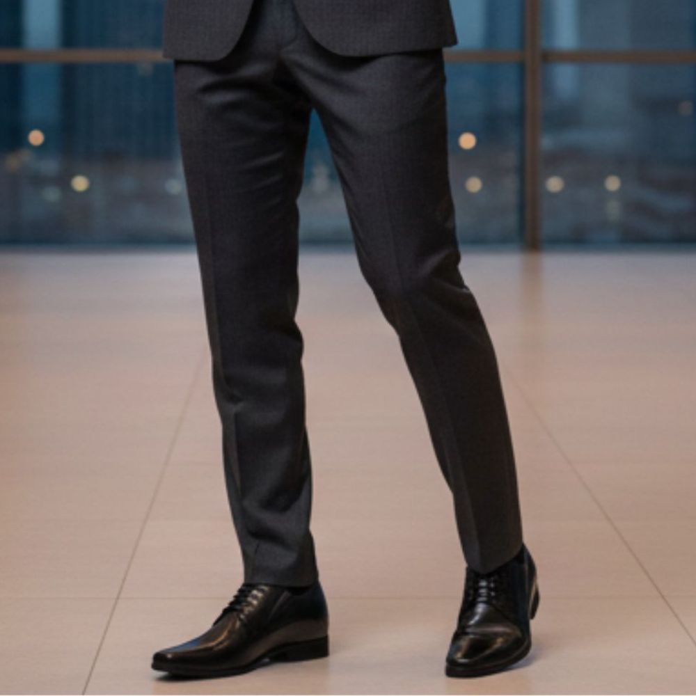 Mr. Parkinson Black 8cm | 3.2 inches Taller Wedding Shoes Men