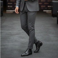 Mr. Ferras Black 8cm | 3.2 inches Taller Formal Elevator Boots