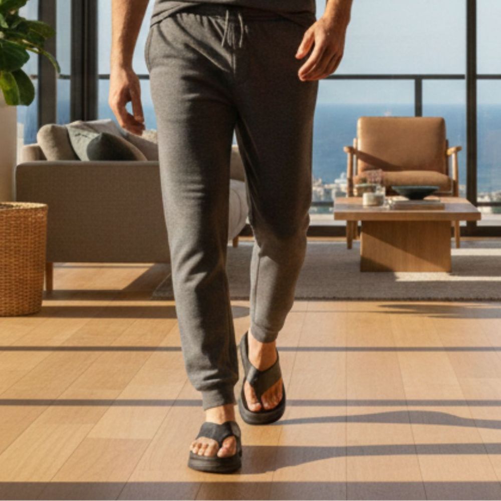 Mr. Newton 6cm  | 2.4 Inches Height Boost | Elevator Slippers for Men