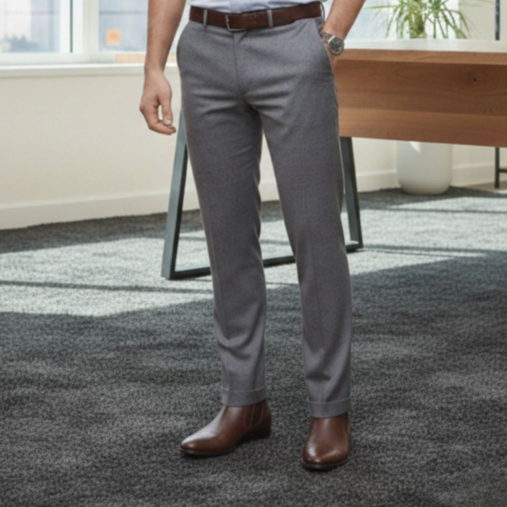 Mr. Ferras Brown 8cm | 3.2 inches Tall Hidden Heel Mens Boots