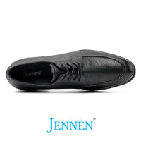 Dr. Malone 6cm | 2.4 inches Black Hidden Heel Dress Shoes