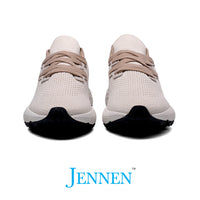 7cm Hidden Lift White Lace Up Casual Shoes