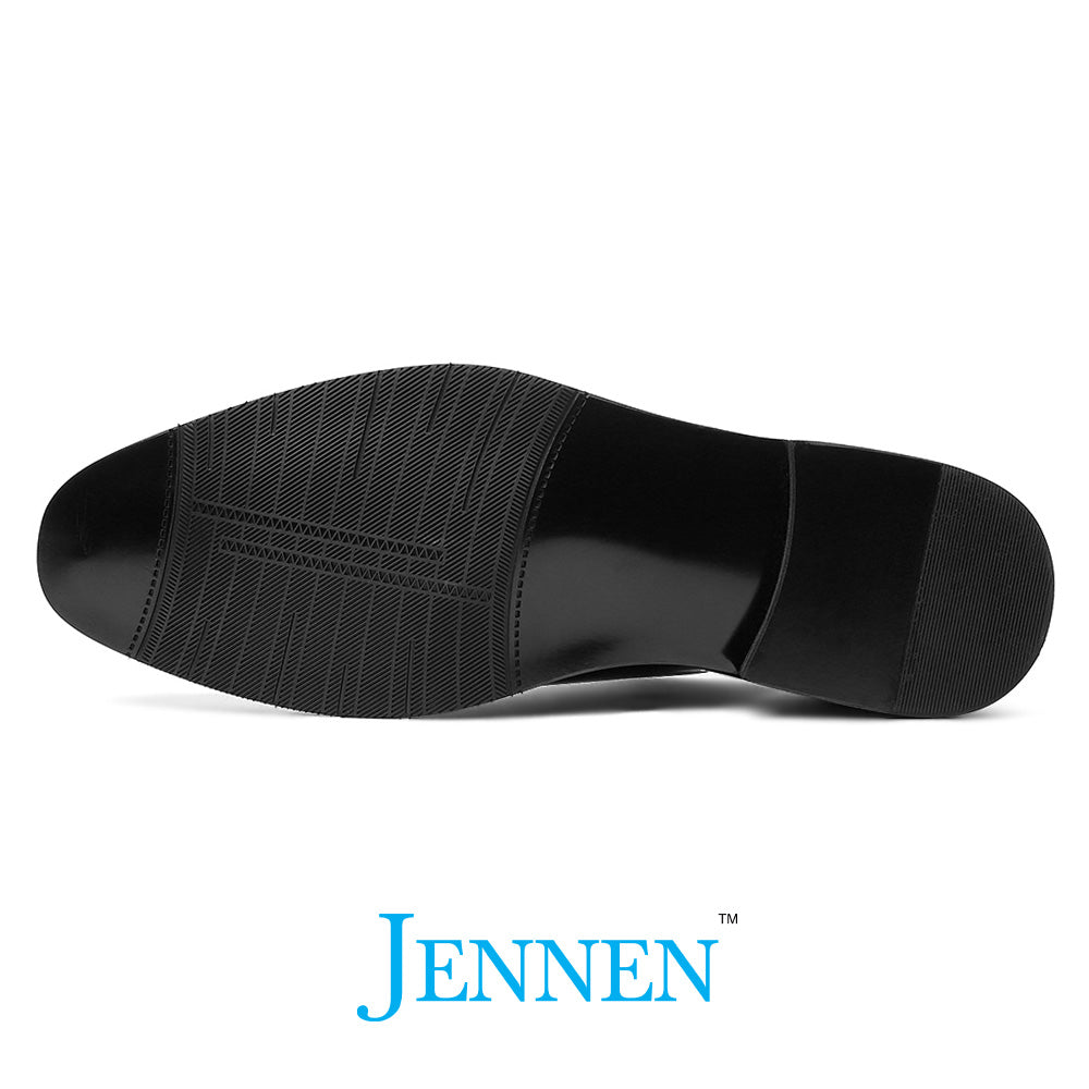 Mr. Assange Patent Black 7cm | 2.8 inches Taller Wedding Shoes for Men
