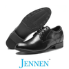 Mr. Aaron Black | 5cm Height Increasing Shoes - Elevator Business Shoes For Men