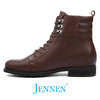 Mr. Abela 8cm | 3.2 inches Brown Stylish Elevator Leather Boots