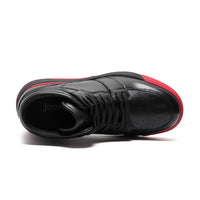 Mr. Alex Black 10cm | Premium Leather Elevator Sneakers (4")