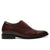 Brown leather dress shoe 7cm height boost
