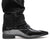  7cm taller Black patent leather  formal elevator footwear for special occasions