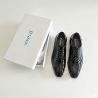 Mr. Aristotle 7cm | 2.8 inches Taller Patent Wedding Shoes Men