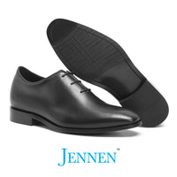 Mr. Assange Matte Black 7cm | 2.8 inches Taller Wedding Shoes for Men