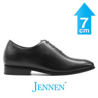 Mr. Assange Matte Black 7cm | 2.8 inches Taller Wedding Shoes for Men