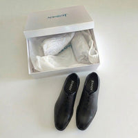 Mr. Assange Matte Black 7cm | 2.8 inches Taller Wedding Shoes for Men