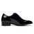 Mr. Assange Patent Black 7cm | 2.8 inches Taller Wedding Shoes for Men
