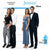 Mr. Webern Patent 7cm | 2.8 inches Taller Shiny Tuxedo Shoes