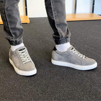 2.8 inches Taller Suede Sneakers with Lifts for Men
