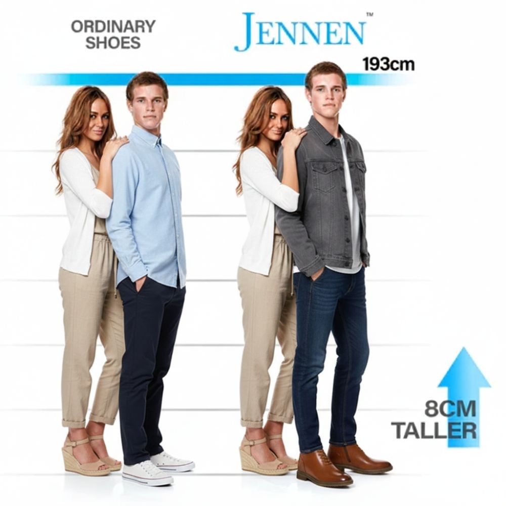 Mr. Barnett Brown 8cm | Handcrafted Gentleman’s Lace-Up Boots (3.2")