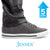 Mr. Bartok Grey 5cm | 2 inches Taller Grey Elevator Skate Style Shoes