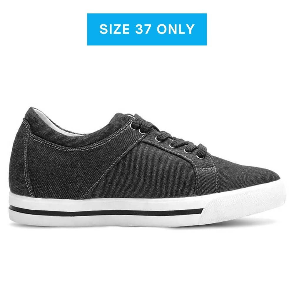 Mr. Bartok Black 5cm | 2 inches Taller Black Height Increasing Shoes