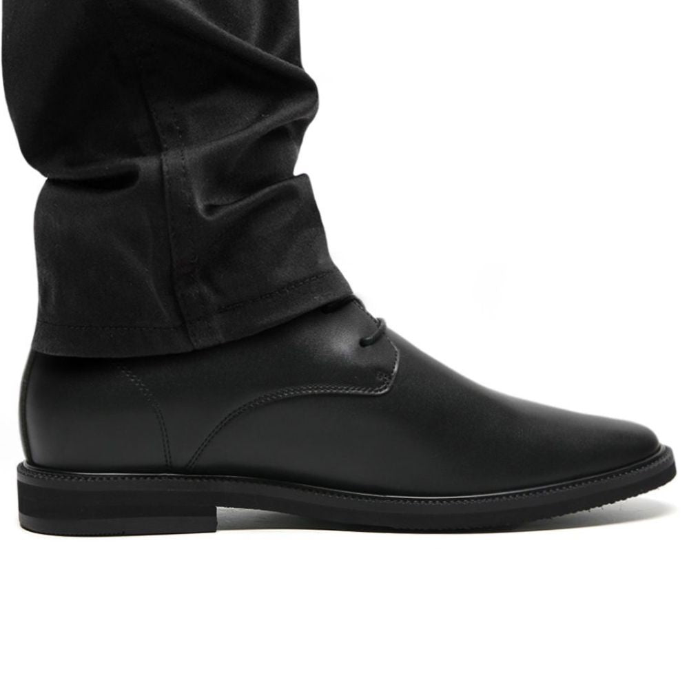 Mr. Basquiat 6cm | 2.4 Inches Height Boost | Formal Vegan Elevator Boots