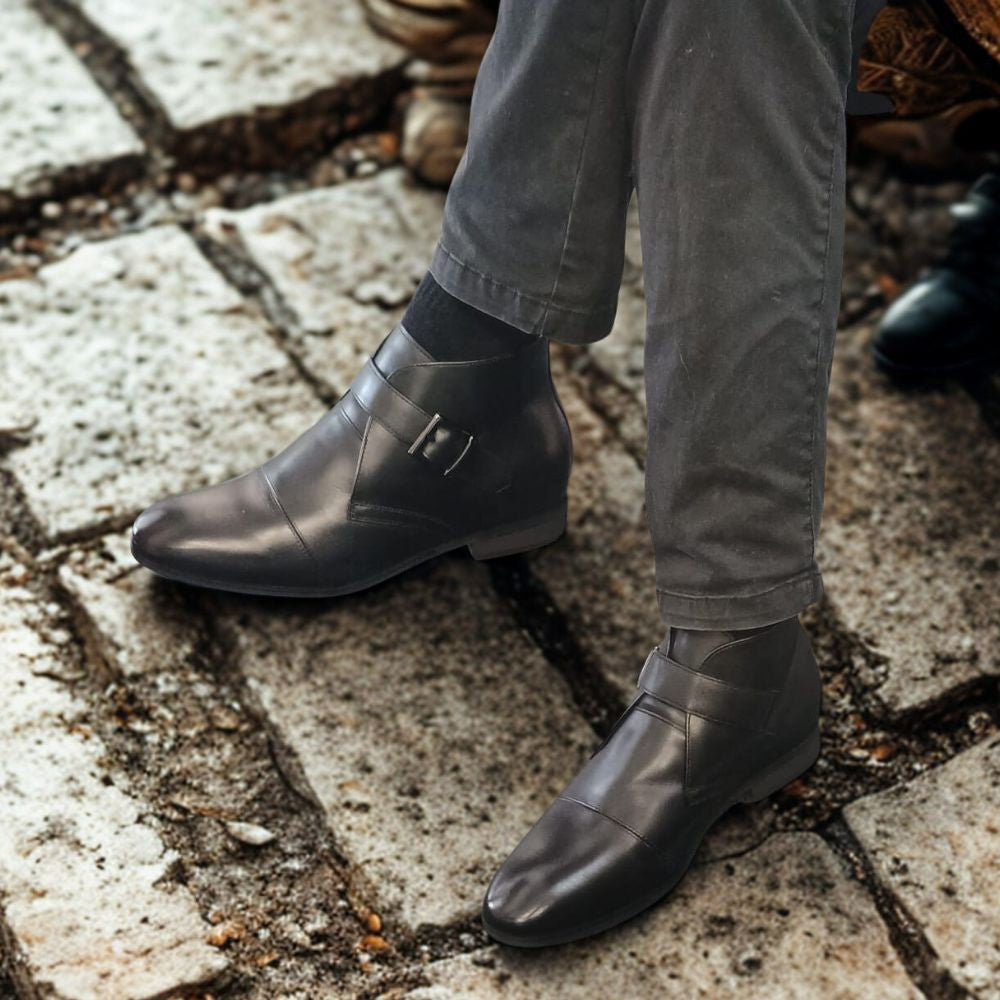 Mr. Epicurus 7cm | 2.8 Inches Height Boost | Sleek Height Increasing Boots