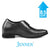 Mr. Saint-Saens Black 8.5cm | 3.4 inches Taller Black Elevator Shoes