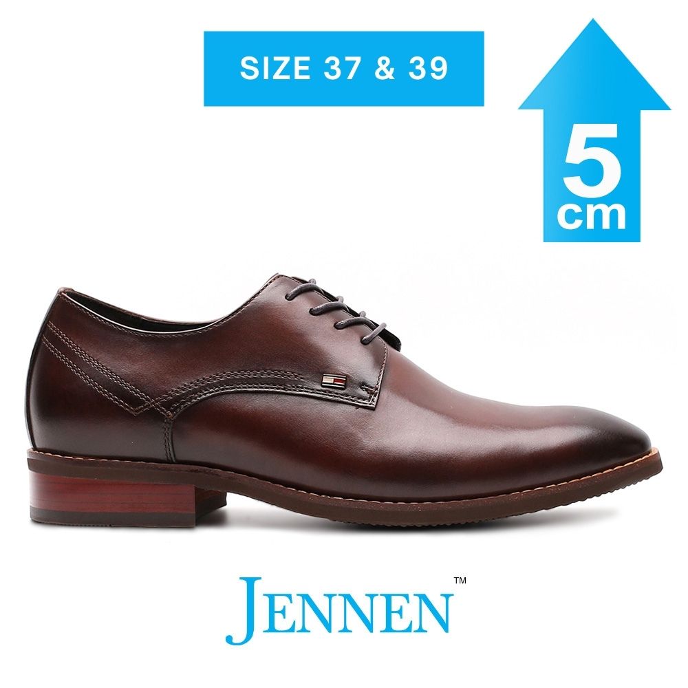 Mr. Britten Brown 5cm | 2 inches Taller Mens Business Shoes