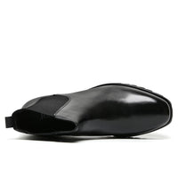 Mr. Callum Black 8cm | Premium Chelsea Elevator Boots (3.2")