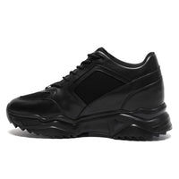 Mr. Coco All Black 10cm | Modern Height-Boosting Sneakers (4")