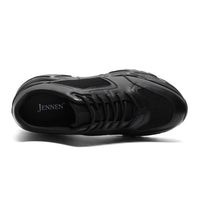 Mr. Coco All Black 10cm | Modern Height-Boosting Sneakers (4")