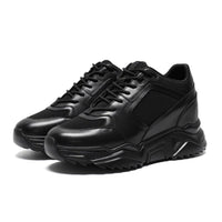 Mr. Coco All Black 10cm | Modern Height-Boosting Sneakers (4")