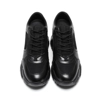 Mr. Coco All Black 10cm | Modern Height-Boosting Sneakers (4")