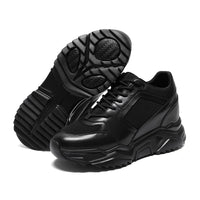 Mr. Coco All Black 10cm | Modern Height-Boosting Sneakers (4")